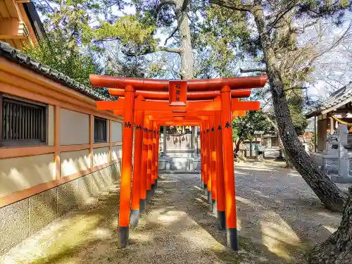 福釜神明神社の鳥居