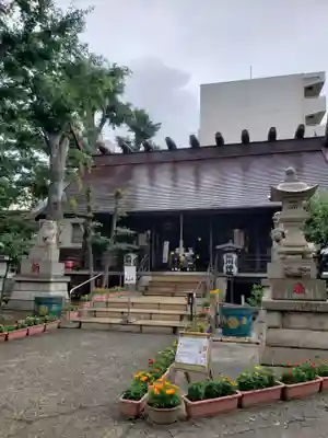 高円寺氷川神社の本殿・本堂