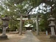 篠山神社の鳥居