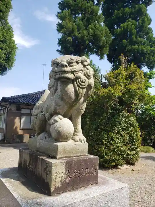 鹿嶋神社の狛犬