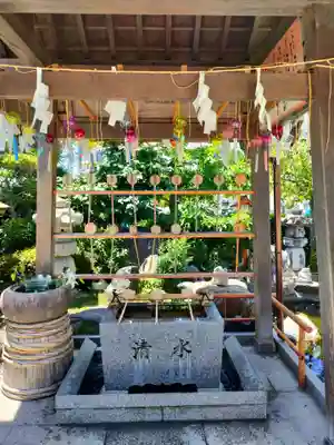 尾張猿田彦神社の手水舎