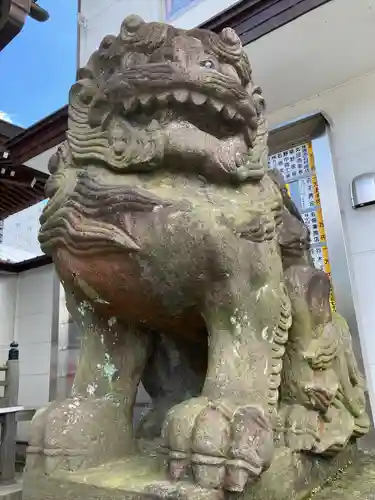 今泉八坂神社の狛犬