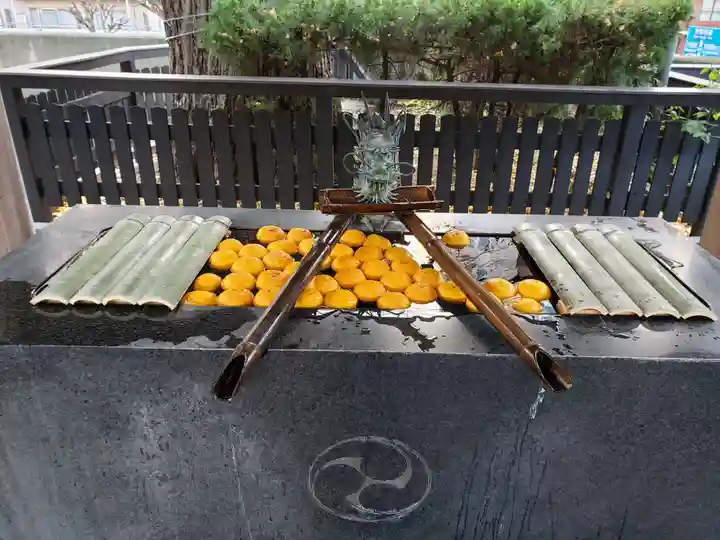 熊野神社の手水舎