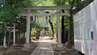 神明氷川神社の鳥居