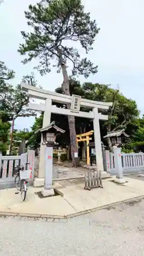 菊田神社の鳥居