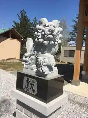 田中島神社の狛犬