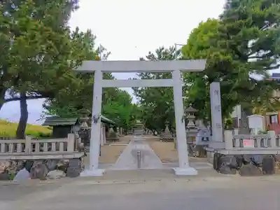 神明社(新茶屋)の鳥居
