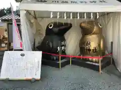 川越熊野神社の狛犬