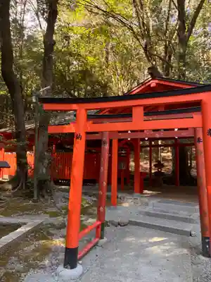 長山稲荷社(橿原神宮末社)の鳥居