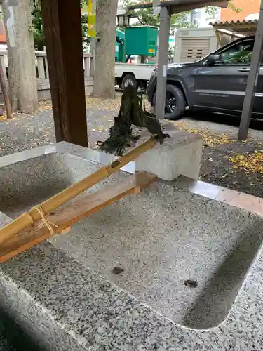 三吉神社の手水