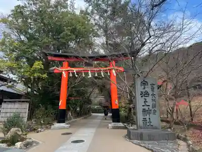 宇治上神社の鳥居