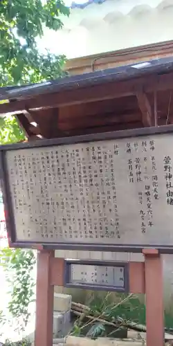 萱野神社の歴史