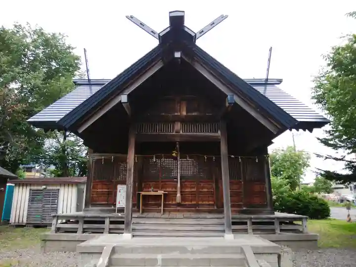 神居神社遥拝所の本殿・本堂
