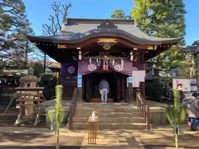 月見岡八幡神社の本殿・本堂