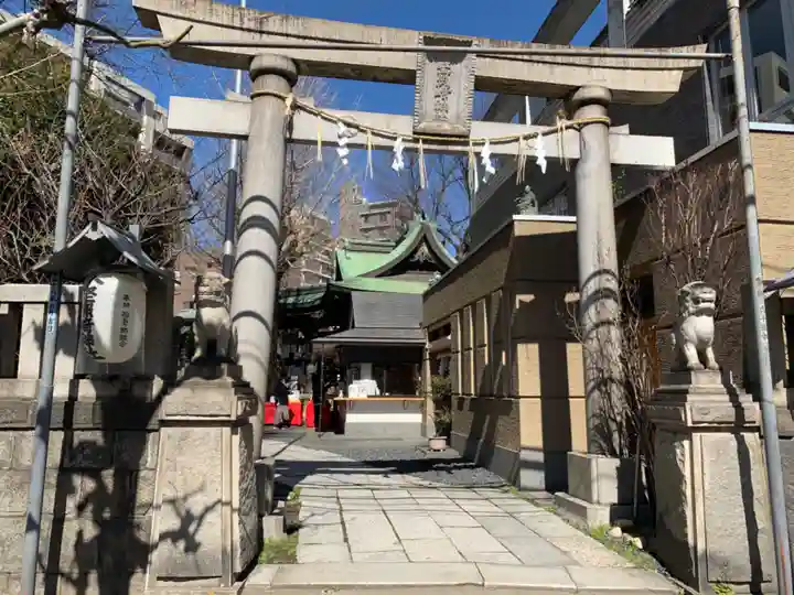 小野照崎神社の鳥居