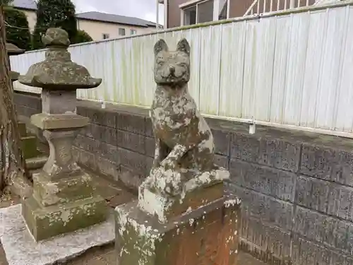 稲荷神社の狛犬