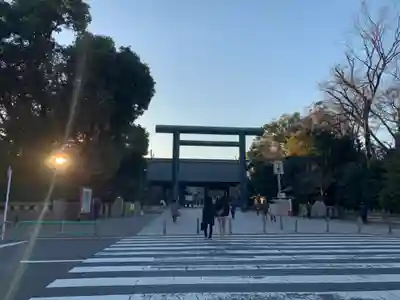 靖國神社の鳥居