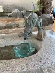 尾浜八幡神社の手水