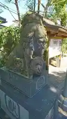 本渡諏訪神社の狛犬