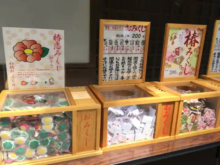 椿大神社のおみくじ