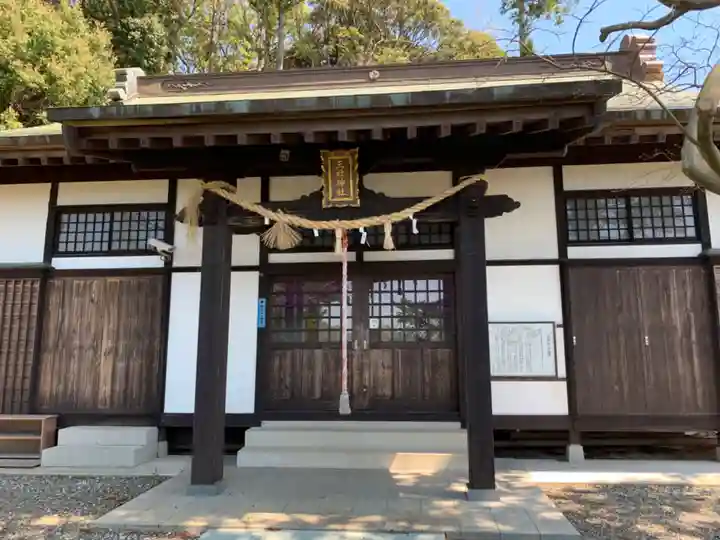 三社神社の本殿・本堂