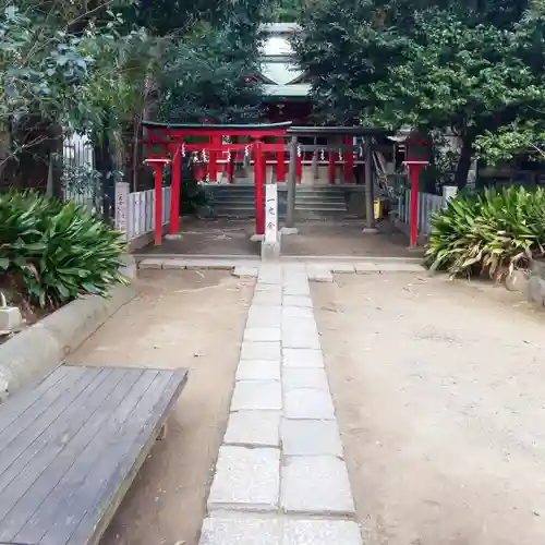 御田八幡神社の鳥居