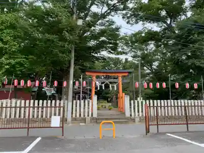 水海道鎮守 八幡神社の鳥居