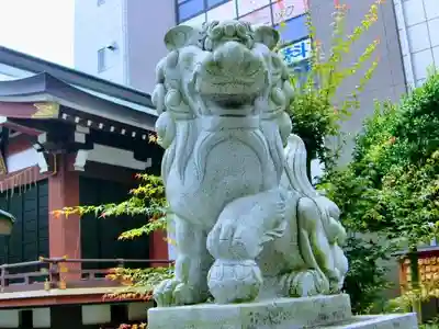 柏神社の狛犬