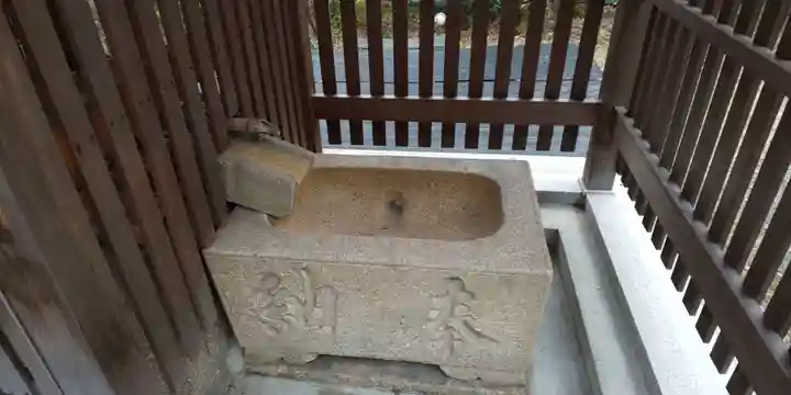 今宮神社(花園今宮神社)の手水舎