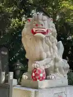 前鳥神社の狛犬