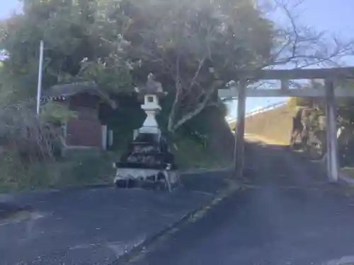 津島神社の鳥居