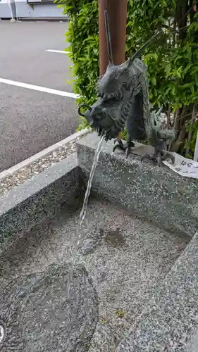 釧路八幡宮の手水