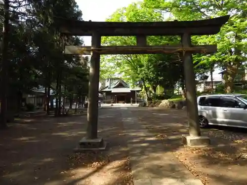 廣瀬神社の鳥居