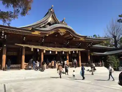 寒川神社の本殿・本堂