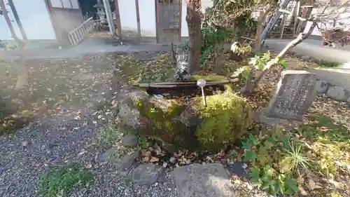 永張寺の手水舎