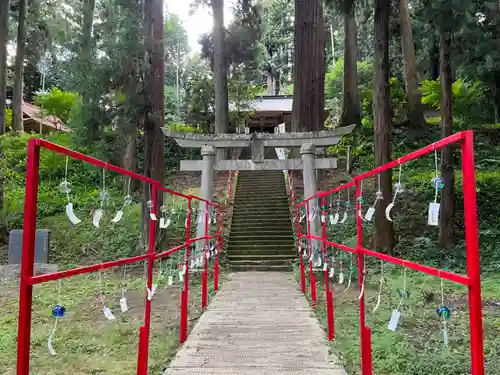 大宮温泉神社の鳥居