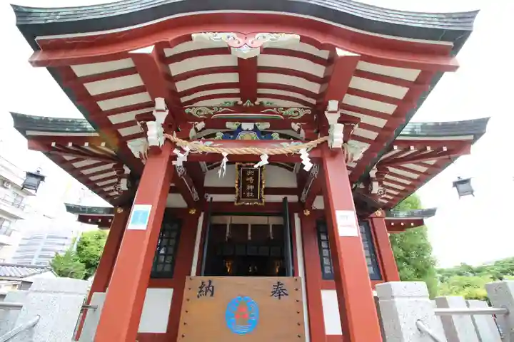 木場 洲﨑神社の本殿・本堂
