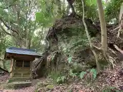 神社（名称不明）の本殿