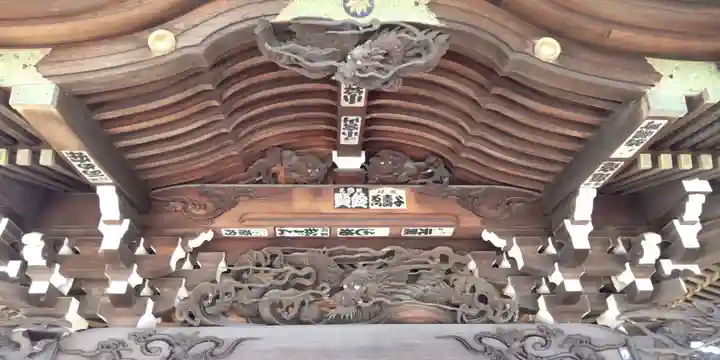白旗神社の芸術