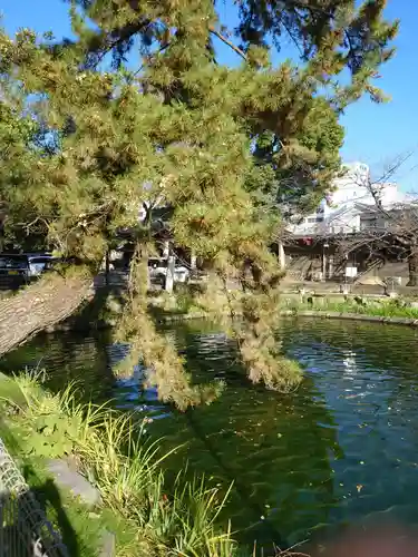 真清田神社の庭園