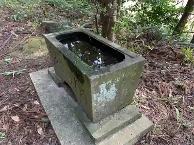 小山野神社の手水舎