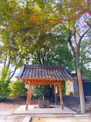 八幡社(丹陽町重吉)の手水舎