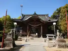 八劔神社の本殿