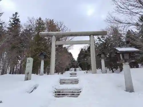 上川神社の鳥居