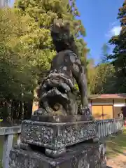 倭文神社の狛犬