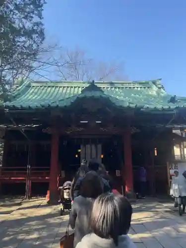 赤坂氷川神社の本殿・本堂