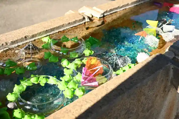 長野縣護國神社の手水舎