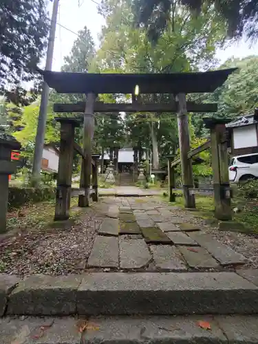 山家神社の鳥居