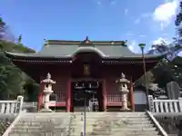 簳幹八幡宮の山門・神門