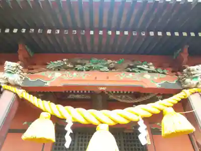 中氷川神社の芸術